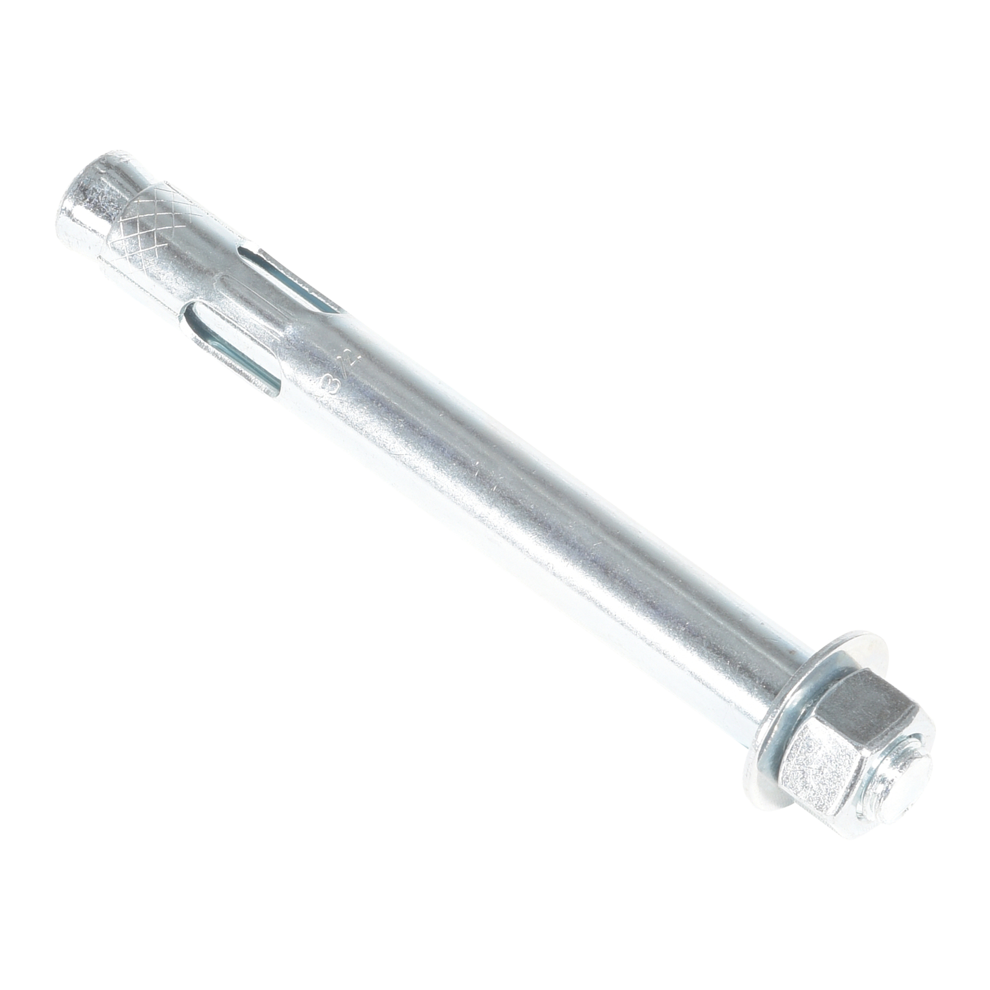 Vestil Steel Concrete Anchor Bolt - 0.75in. x 6in., Zinc Plated, Model# AS-346